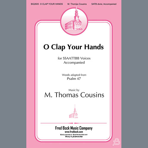 M. Thomas Cousins O Clap Your Hands profile picture