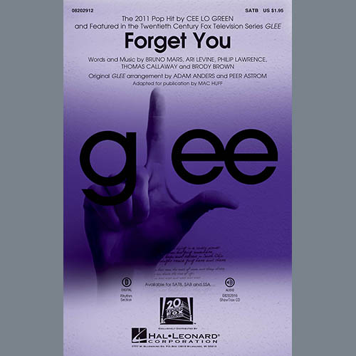 Glee Cast Forget You (arr. Mac Huff) profile picture