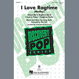 Download or print Mac Huff I Love Ragtime (Medley) Sheet Music Printable PDF 4-page score for Concert / arranged 2-Part Choir SKU: 152162