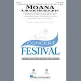 Download or print Mac Huff Moana (Choral Highlights) Sheet Music Printable PDF 51-page score for Pop / arranged SAB SKU: 183582