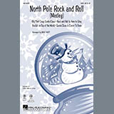 Download or print Mac Huff North Pole Rock And Roll (Medley) Sheet Music Printable PDF 19-page score for Concert / arranged SAB SKU: 94822