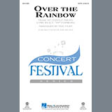 Download or print Harold Arlen Over The Rainbow (arr. Mac Huff) Sheet Music Printable PDF 10-page score for Concert / arranged SATB SKU: 154405