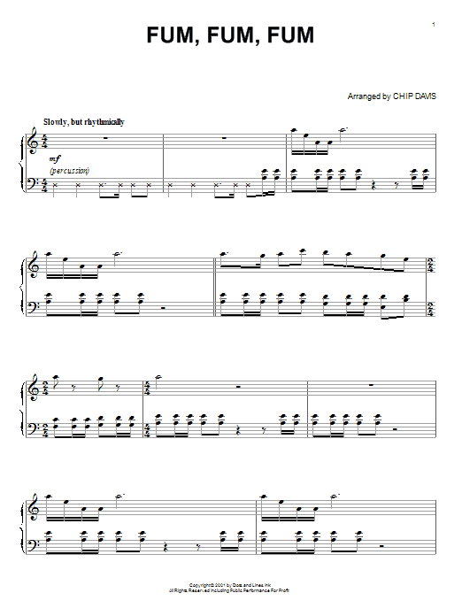 Learn to play Mannheim Steamroller Fum, Fum, Fum sheet music for Piano in minutes. Mannheim Steamroller Fum, Fum, Fum sheet music preview music notes and score for Piano including 5 page(s)