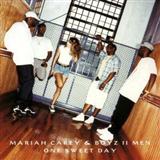 Download Mariah Carey and Boyz II Men One Sweet Day Sheet Music arranged for Piano, Vocal & Guitar (Right-Hand Melody) - printable PDF music score including 5 page(s)