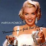 Download or print Marilyn Monroe Diamonds Are A Girl's Best Friend Sheet Music Printable PDF 4-page score for Pop / arranged Piano, Vocal & Guitar (Right-Hand Melody) SKU: 74421