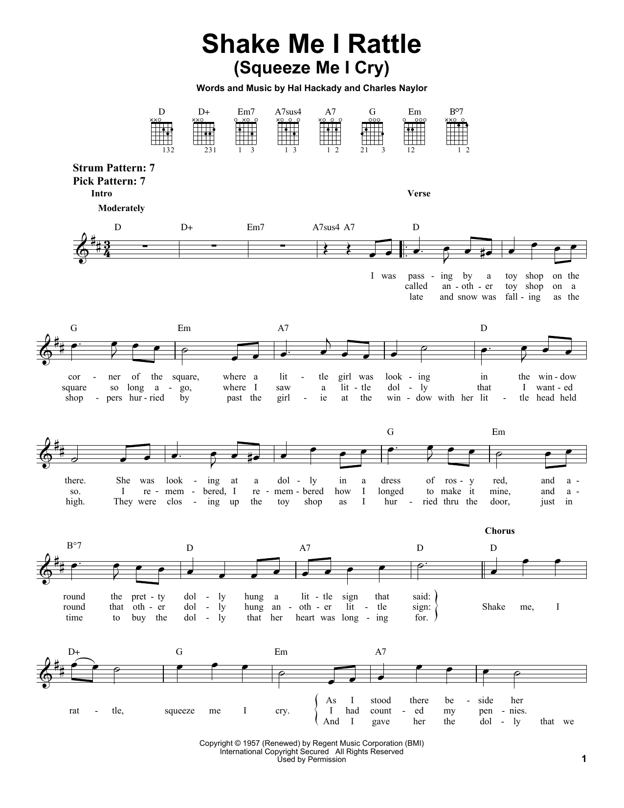 Learn to play Marion Worth Shake Me I Rattle (Squeeze Me I Cry) sheet music for Piano (Big Notes) in minutes. Marion Worth Shake Me I Rattle (Squeeze Me I Cry) sheet music notes and chords