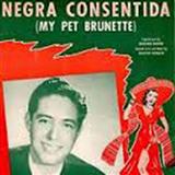Download or print Marjorie Harper Negra Consentida (My Pet Brunette) Sheet Music Printable PDF 4-page score for World / arranged Piano, Vocal & Guitar (Right-Hand Melody) SKU: 73302