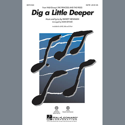Mark Brymer Dig A Little Deeper (from The Princess And The Frog) profile picture