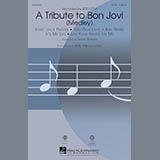 Download or print Mark Brymer A Tribute To Bon Jovi (Medley) Sheet Music Printable PDF 19-page score for Rock / arranged 2-Part Choir SKU: 83860
