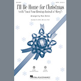 Download or print Mark Brymer I'll Be Home For Christmas Sheet Music Printable PDF 9-page score for Winter / arranged SATB SKU: 195649