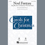 Download or print Mark Brymer Noel Fantasy Sheet Music Printable PDF 8-page score for Concert / arranged SAB SKU: 96759