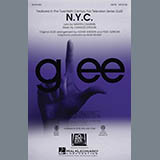 Download or print Glee Cast N.Y.C. (arr. Mark Brymer) Sheet Music Printable PDF 11-page score for Broadway / arranged SATB SKU: 159295
