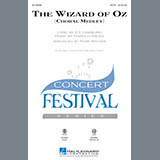 Download or print Mark Brymer The Wizard of Oz (Choral Medley) Sheet Music Printable PDF 29-page score for Musicals / arranged SATB SKU: 177542
