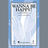 Download or print Mark Brymer Wanna Be Happy? Sheet Music Printable PDF 11-page score for Pop / arranged SATB SKU: 188285