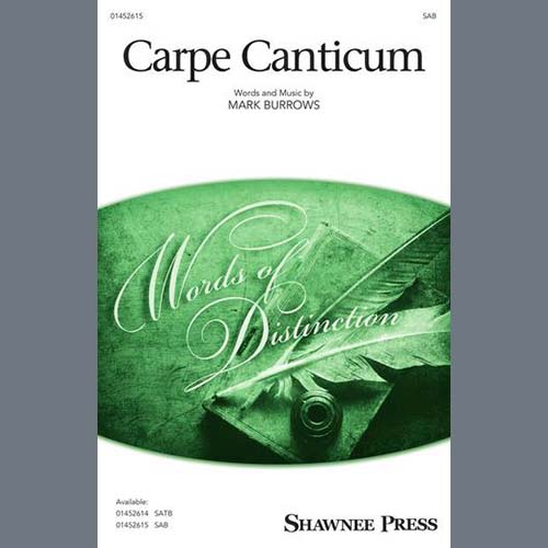 Mark Burrows Carpe Canticum (Seize The Song) profile picture