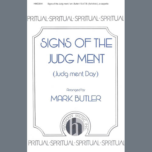 Mark Butler Signs Of The Judg Ment profile picture