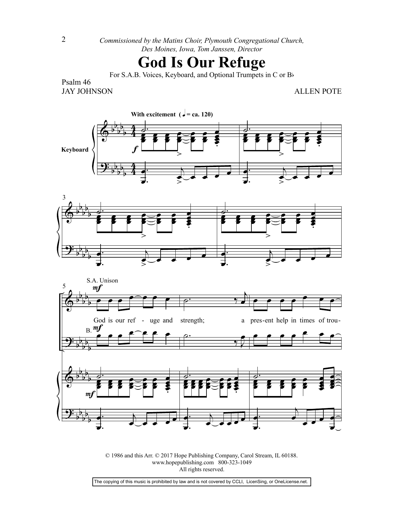 Mark Hayes Accessible Anthems For Festive Occasions, Vol. 1 sheet music, chords, lyrics - Printable PDF for SAB Choir