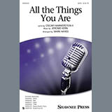 Download or print Mark Hayes All The Things You Are Sheet Music Printable PDF 10-page score for Jazz / arranged SATB SKU: 155551