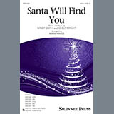 Download or print Mark Hayes Santa Will Find You Sheet Music Printable PDF 11-page score for Christmas / arranged TTBB SKU: 195641
