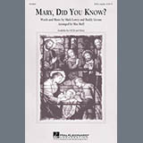 Download or print Mac Huff Mary, Did You Know? Sheet Music Printable PDF 6-page score for Sacred / arranged SATB SKU: 188393