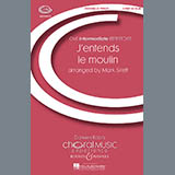 Download or print Mark Sirett J'entends Le Moulin Sheet Music Printable PDF 9-page score for Concert / arranged 2-Part Choir SKU: 70114