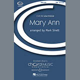 Download or print Traditional Folksong Mary Ann (arr. Mark Sirett) Sheet Music Printable PDF 8-page score for Concert / arranged TTBB SKU: 68674
