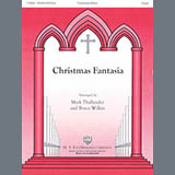 Download or print Mark Thallander and Bruce Wilkin Christmas Fantasia Sheet Music Printable PDF 7-page score for Concert / arranged Organ SKU: 1828457