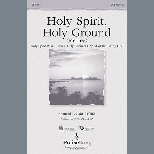 Download or print Mark Brymer Holy Spirit, Holy Ground (Medley) - Oboe Sheet Music Printable PDF 2-page score for Concert / arranged Choir Instrumental Pak SKU: 265698.