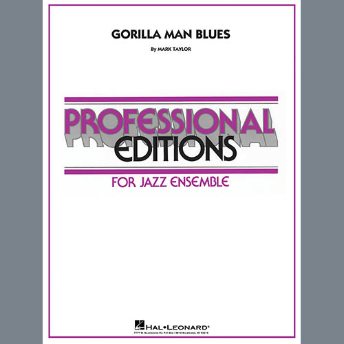 Mark Taylor Gorilla Man Blues - Conductor Score (Full Score) pictures Mark Taylor Gorilla Man Blues - Conductor Score (Full Score) profile picture