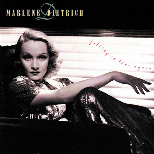 Marlene Dietrich Falling In Love Again (Can't Help It) (from The Blue Angel) profile picture