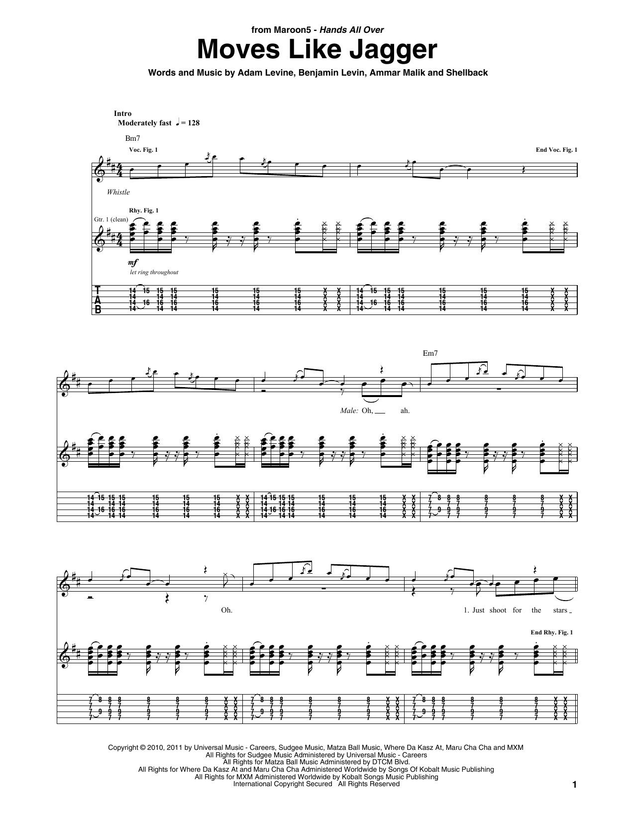 Learn to play Maroon 5 Moves Like Jagger (feat. Christina Aguilera) sheet music for Drums Transcription in minutes. Maroon 5 Moves Like Jagger (feat. Christina Aguilera) sheet music preview music notes and score for Drums Transcription including 1 page(s)