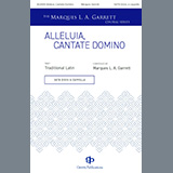 Download or print Marques L.A. Garrett Alleluia, Cantate Domino Sheet Music Printable PDF 15-page score for Concert / arranged Choir SKU: 1357279