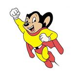 Download or print Marshall Barer The Mighty Mouse Theme (Here I Come To Save The Day) Sheet Music Printable PDF 3-page score for Children / arranged Piano (Big Notes) SKU: 29648