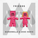 Download or print Marshmello & Anne-Marie FRIENDS Sheet Music Printable PDF 3-page score for Pop / arranged Ukulele SKU: 420356