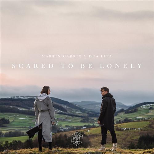Download or print Martin Garrix & Dua Lipa Scared To Be Lonely Sheet Music Printable PDF 7-page score for Pop / arranged Piano, Vocal & Guitar (Right-Hand Melody) SKU: 124191.