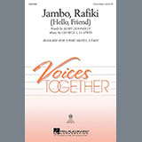 Download or print Mary Donnelly Jambo, Rafiki (Hello, Friend) Sheet Music Printable PDF 7-page score for Concert / arranged 3-Part Mixed Choir SKU: 284130