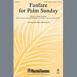 Download or print Mary McDonald Fanfare For Palm Sunday Sheet Music Printable PDF 5-page score for Concert / arranged Handbells SKU: 93625
