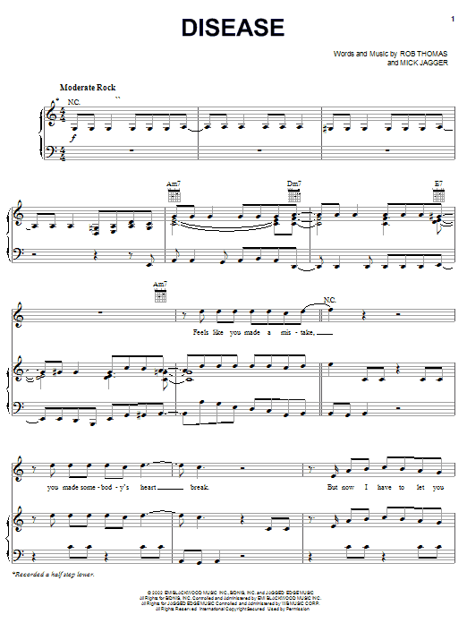 Learn to play Matchbox Twenty Disease sheet music for Guitar Tab in minutes. Matchbox Twenty Disease sheet music notes and chords