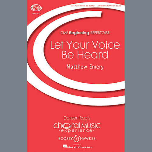 Matthew Emery Let Your Voice Be Heard profile picture