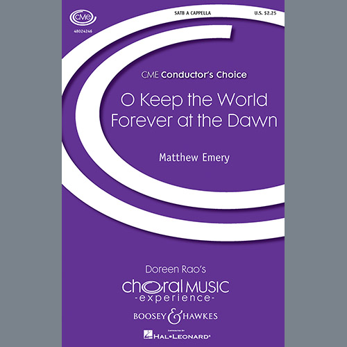 Matthew Emery O Keep The World Forever At The Dawn profile picture