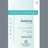 Download or print Matthew Swartz Zueignung (Dedication) Sheet Music Printable PDF 11-page score for Concert / arranged SATB Choir SKU: 423586