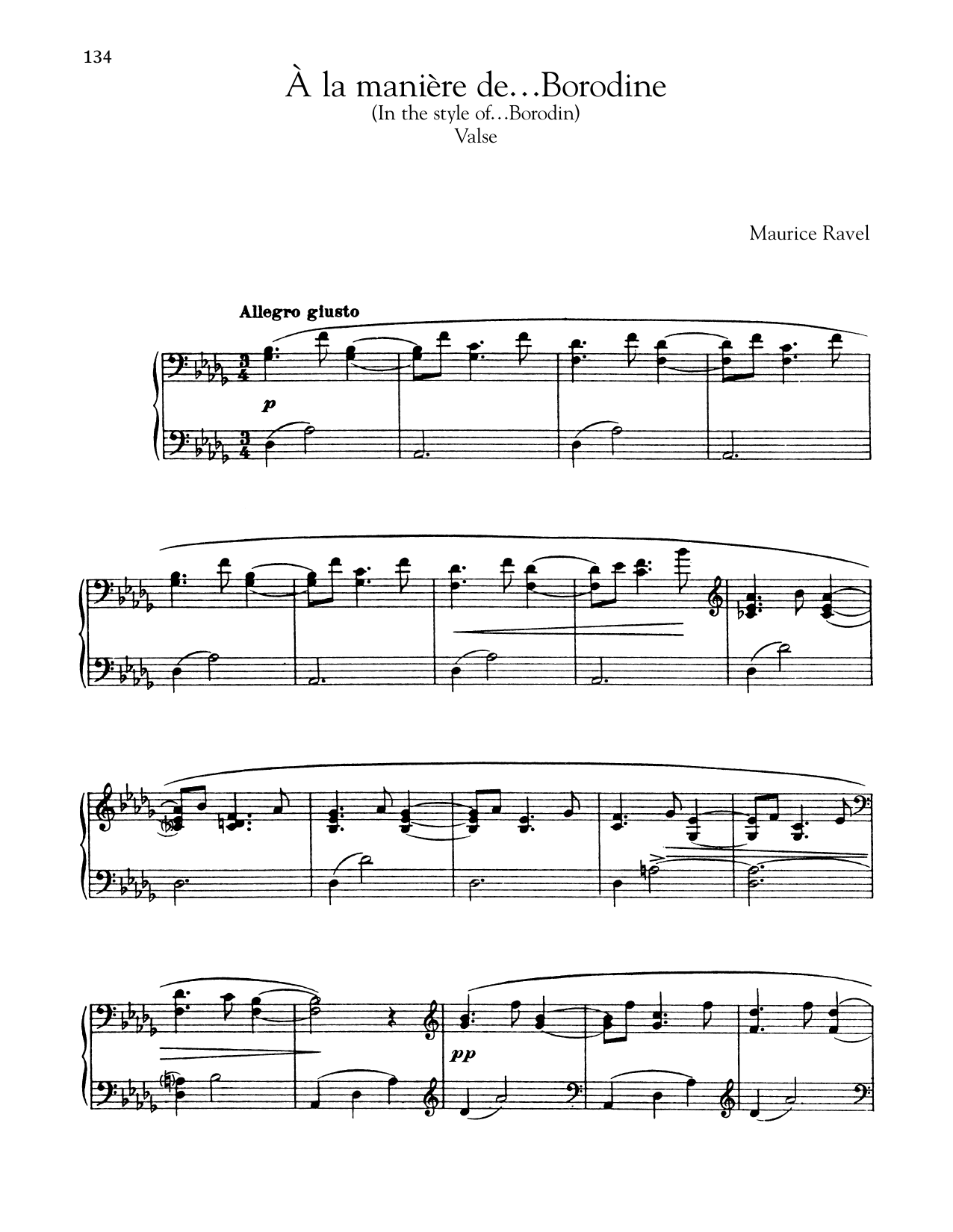 Learn to play Maurice Ravel A La Maniere De Borodine (Valse) sheet music for Piano in minutes. Maurice Ravel A La Maniere De Borodine (Valse) sheet music notes and chords
