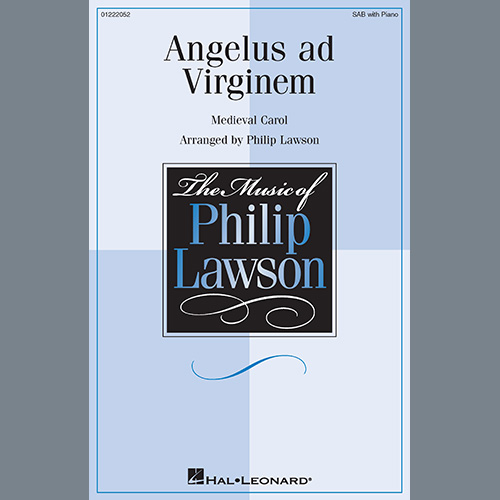 Medieval Carol Angelus Ad Virginem (arr. Philip Lawson) profile picture