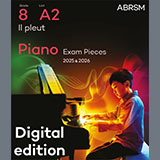 Download or print Mélanie Bonis Il pleut (Grade 8, list A2, from the ABRSM Piano Syllabus 2025 & 2026) Sheet Music Printable PDF 6-page score for Classical / arranged Piano Solo SKU: 1555672