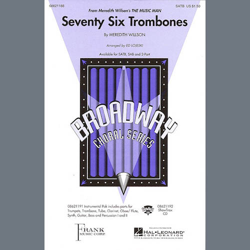 Meredith Willson Seventy Six Trombones (arr. Ed Lojeski) profile picture