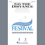 Download or print John Leavitt Go The Distance Sheet Music Printable PDF 9-page score for Pop / arranged SATB SKU: 186417