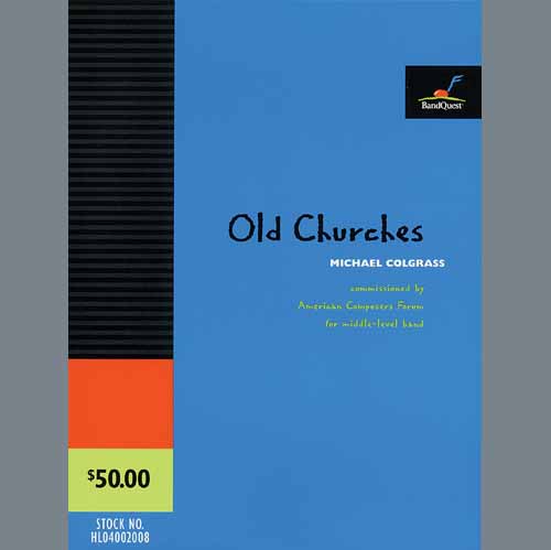 Michael Colgrass Old Churches - Eb Alto Saxophone 1 profile picture