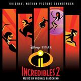 Download or print Michael Giacchino Incredits 2 (from The Incredibles 2) Sheet Music Printable PDF 8-page score for Children / arranged Piano SKU: 254787