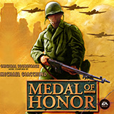 Download or print Michael Giacchino Medal Of Honor (Main Theme) Sheet Music Printable PDF 4-page score for Film/TV / arranged Piano Solo SKU: 1262461