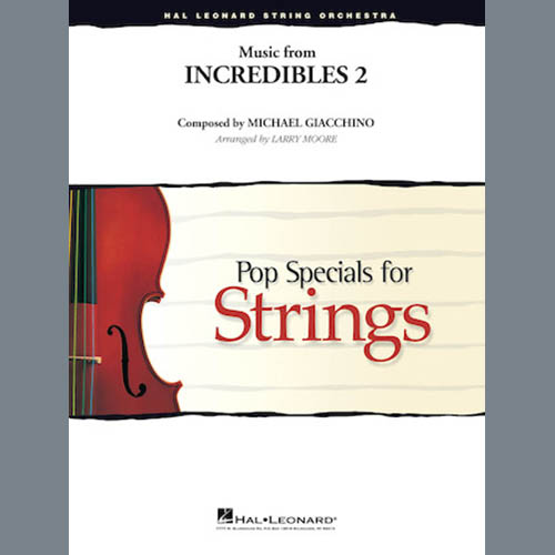 Michael Giacchino Music from Incredibles 2 (arr. Larry Moore) - Violin 3 (Viola Treble Clef) profile picture